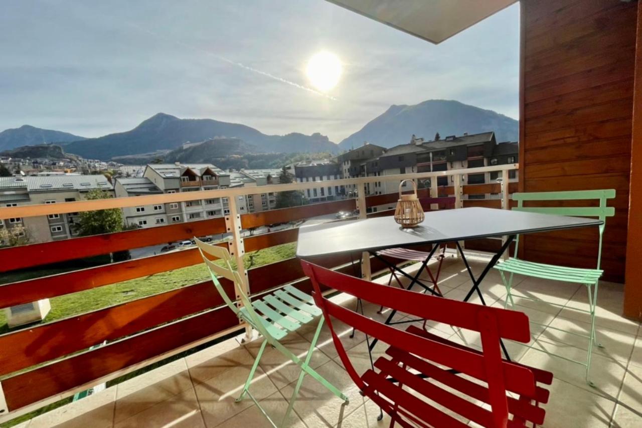 Flat Appartement 43 M With Balcony In Briancon Exteriér fotografie